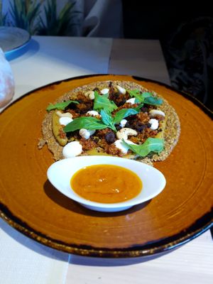 Vegan dish at Zoi Bakery in Arese