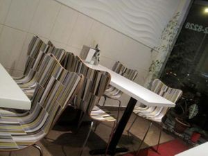 Inside at Quan Bo De Cuisine Vegetarienne in Montreal