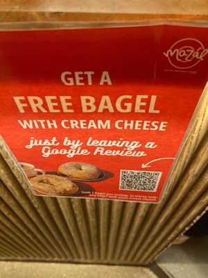 Thank me later😉(you can ask without cream cheese) at Mazál Bagels & Café – Ópera in Madrid