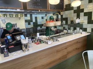 Counterr  at Moshe's Falafel - Upper West Side in New York City