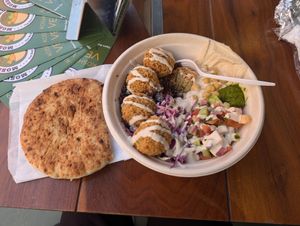  at Moshe's Falafel - Upper West Side in New York City
