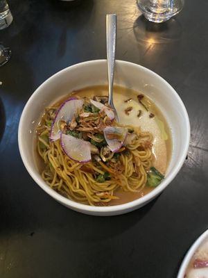 Pancit canton  at Musang in Seattle