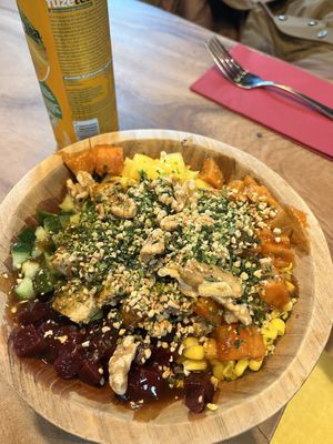   at Hawaiian Poké Bowl - Simon Stevinplein in Bruges