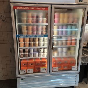 Vegan pint offerings at Jeni's Splendid Ice Creams in Raleigh