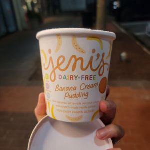 Vegan pint option at Jeni's Splendid Ice Creams in Raleigh