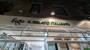Outside view at Figo il Gelato Italiano in New York City