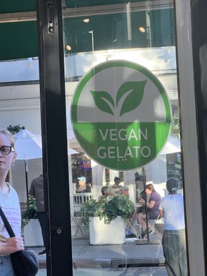 Six vegan choices  at Figo il Gelato Italiano in New York City