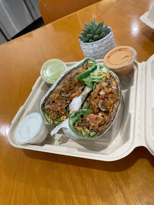   at Casa Palma Vegan Grill in Los Angeles