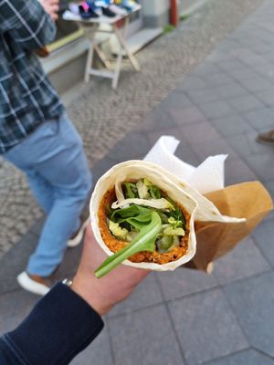 Dürum at Vegana in Luebeck