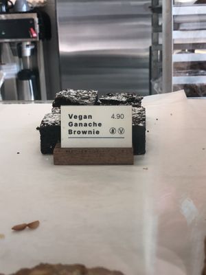 Vegan baked goods  at Dunbar Prado Cafe in Vancouver