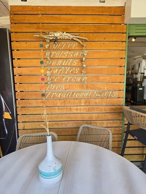 Seatibg at Tranakas Bakery - Τράνακας Φούρνος in Zakinthos