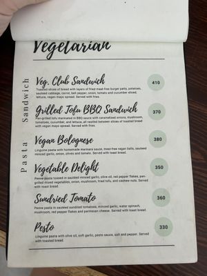 Menu may  at Bay Brew - Maybe closed in San Vicente Palawan