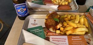 Vegan Bratwurst  at Framburi Fries in Vienna