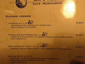 Karte at Heumond in Rostock