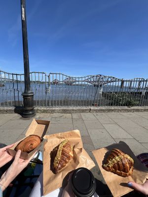 view!  at Dùnè Bakery in Edinburgh