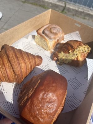 Collection box   at Dùnè Bakery in Edinburgh
