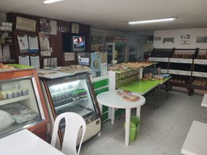 Inside at El Verdadero Pan Integral in Bogota