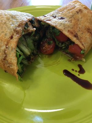 Caprese crêpe at Raven's Nest Cafe in Northfield