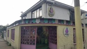 outside at Caballete & Berenjena in Magdalena