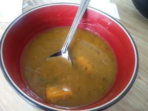 sopa at Caballete & Berenjena in Magdalena