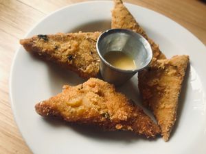 appetizer - breaded tofu at Caballete & Berenjena in Magdalena