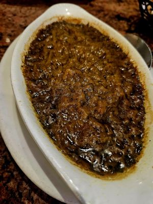 Kashk-e-Bademjoon (minus the dairy to keep it vegan). at Famous Kabob in Sacramento