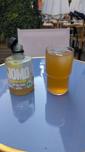 Iced tea at KALŌS in Nice