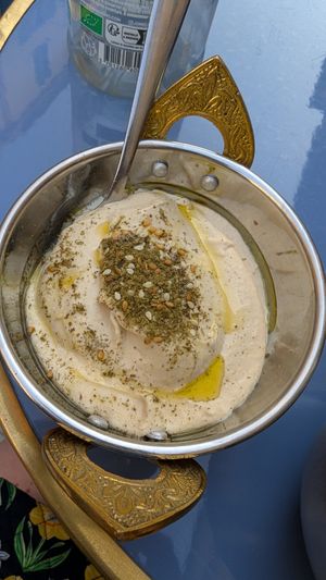 Hummus at KALŌS in Nice