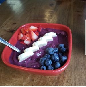Breakfast Acaí Bowl at Ola Juice Bar in Colorado Springs