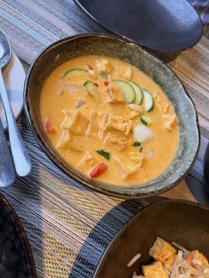 Massaman curry   at Thai Café  in Blackpool