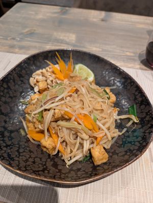 Tofu Pad Thai at Thai Café  in Blackpool