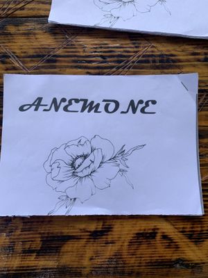 Menue   at ANEMONE in Himare