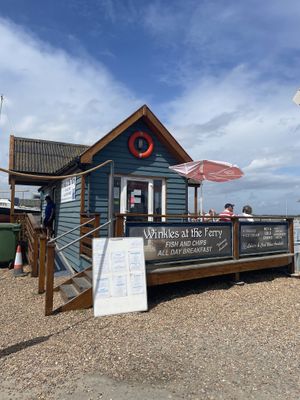 Main entrancee  at Winkles At The Ferry in Felixstowe