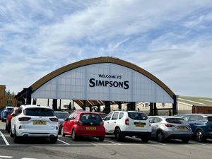 Exterior of garden centre   at Simpsons in Inverness