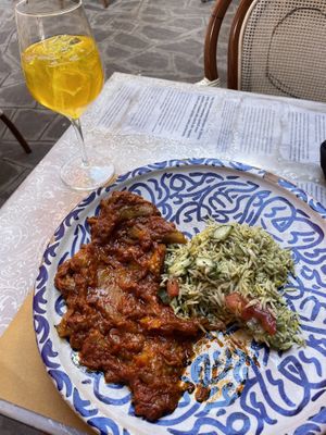 Forgot to take a picture before I started eating… but so yum! at Orient Experience in Venice