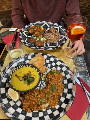 Mix di tre scelte (tutte vegane) a piatto  at Orient Experience in Venice