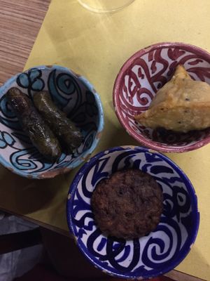 Antipasti vegan at Orient Experience in Venice