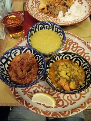 Such nice food. 3course for €12 at Orient Experience in Venice