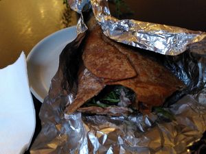 C food wrap at Yamm Tree in Liverpool