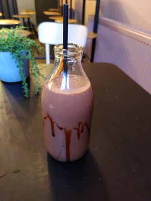 Choco fudge shake at Yamm Tree in Liverpool