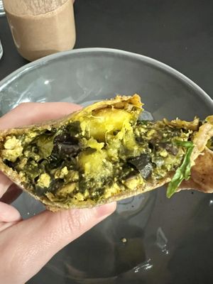 Wrap with yamm  #Veganuary at Yamm Tree in Liverpool