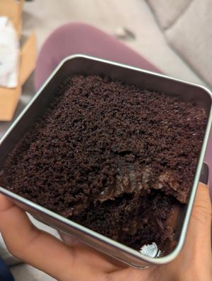 Blackout cake at OMA Bakery in Dubai