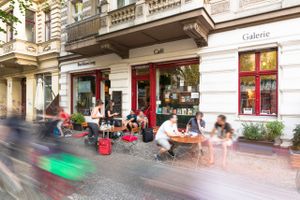 exterior at Playing With Eels in Berlin