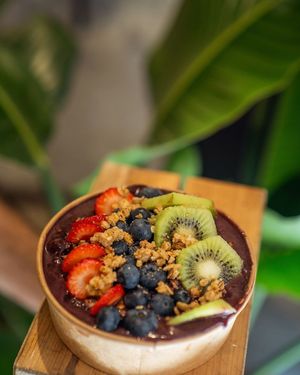 Açaí bowl at Açaí Santo Spirito in Florence