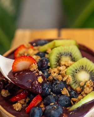 Açaí bowl at Açaí Santo Spirito in Florence