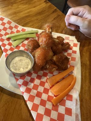 Cauliflower wings  at 9th Island in Haleiwa