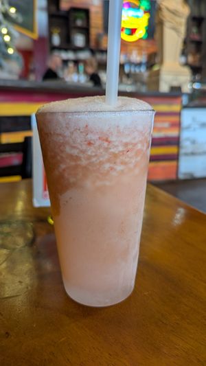 Strawberry lemonade at 9th Island in Haleiwa