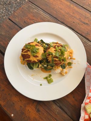 Krabby Cakes!   at 9th Island in Haleiwa