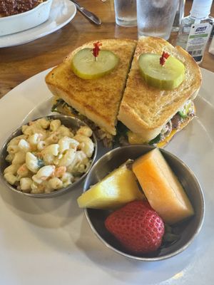 Patty melt  at 9th Island Vegan in Haleiwa