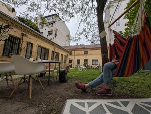Gartenoase at frei Yoga & Café in Vienna